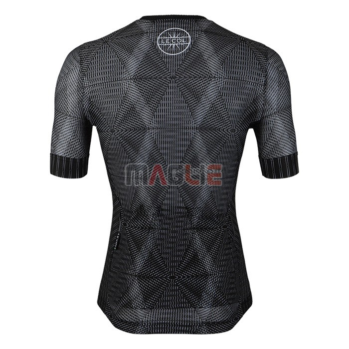 Maglia Le Col Manica Corta 2020 Nero Grigio - Clicca l'immagine per chiudere